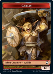 Dungeon of the Mad Mage // Goblin Double-Sided Token [Dungeons & Dragons: Adventures in the Forgotten Realms Tokens] | Exor Games Summserside