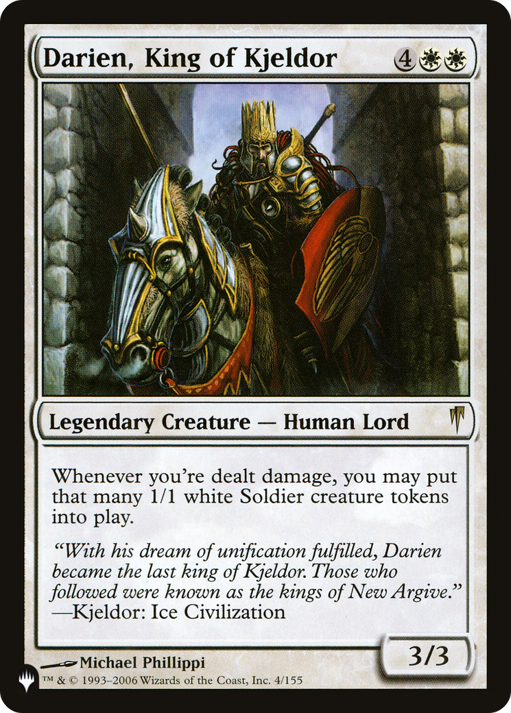 Darien, King of Kjeldor [The List] | Exor Games Summserside