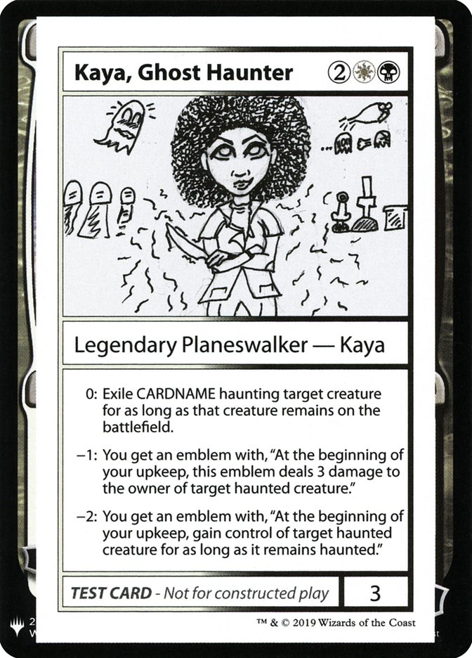 Kaya, Ghost Haunter [Mystery Booster Playtest Cards] | Exor Games Summserside