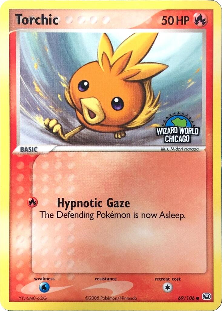 Torchic (69/106) (Wizard World Chicago) [Miscellaneous Cards] | Exor Games Summserside