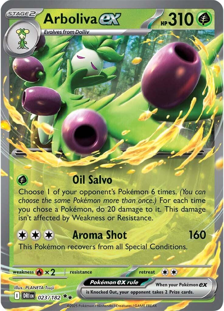 Arboliva ex (023/182) [Scarlet & Violet: Destined Rivals] | Exor Games Summserside