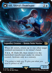 Jill, Shiva's Dominant // Shiva, Warden of Ice (Extended Art) [FINAL FANTASY] | Exor Games Summserside