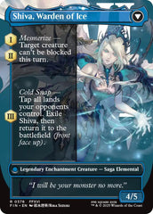 Jill, Shiva's Dominant // Shiva, Warden of Ice (Borderless) [FINAL FANTASY] | Exor Games Summserside