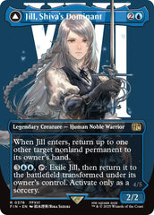 Jill, Shiva's Dominant // Shiva, Warden of Ice (Borderless) [FINAL FANTASY] | Exor Games Summserside