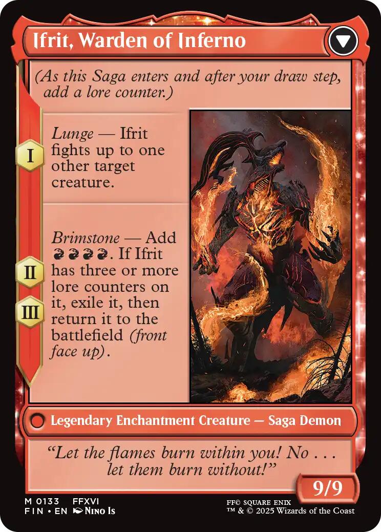Clive, Ifrit's Dominant // Ifrit, Warden of Inferno [FINAL FANTASY] | Exor Games Summserside