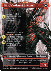 Clive, Ifrit's Dominant // Ifrit, Warden of Inferno (Borderless) (0318) [FINAL FANTASY] | Exor Games Summserside