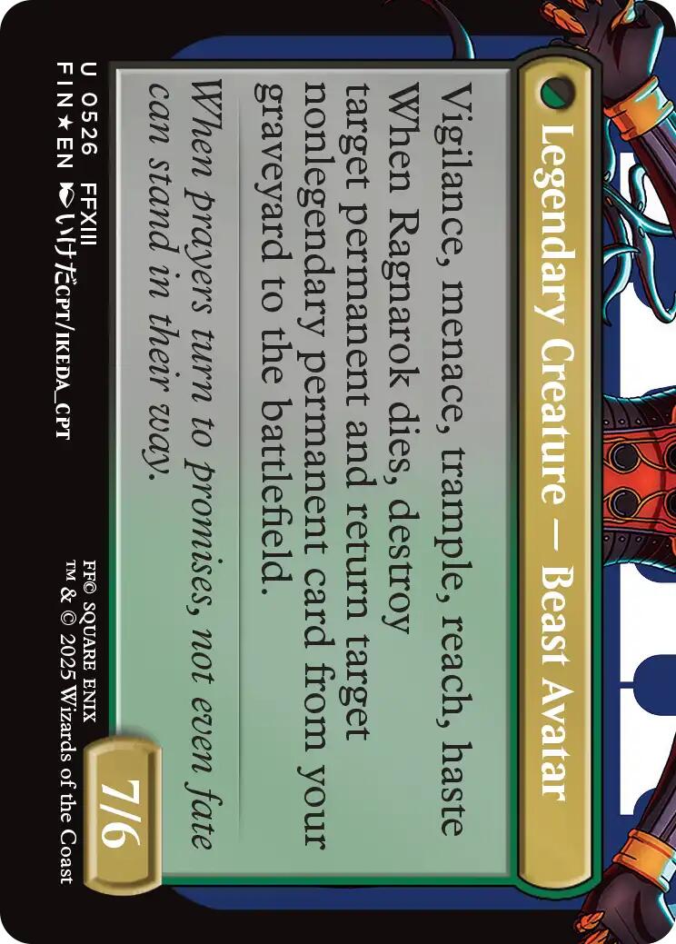 Fang, Fearless l'Cie (Borderless) (Surge Foil) [FINAL FANTASY] | Exor Games Summserside