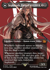 Sephiroth, Fabled SOLDIER // Sephiroth, One-Winged Angel (Borderless) (Surge Foil) [FINAL FANTASY] | Exor Games Summserside