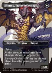 Zenos yae Galvus // Shinryu, Transcendent Rival (Borderless) (Surge Foil) [FINAL FANTASY] | Exor Games Summserside