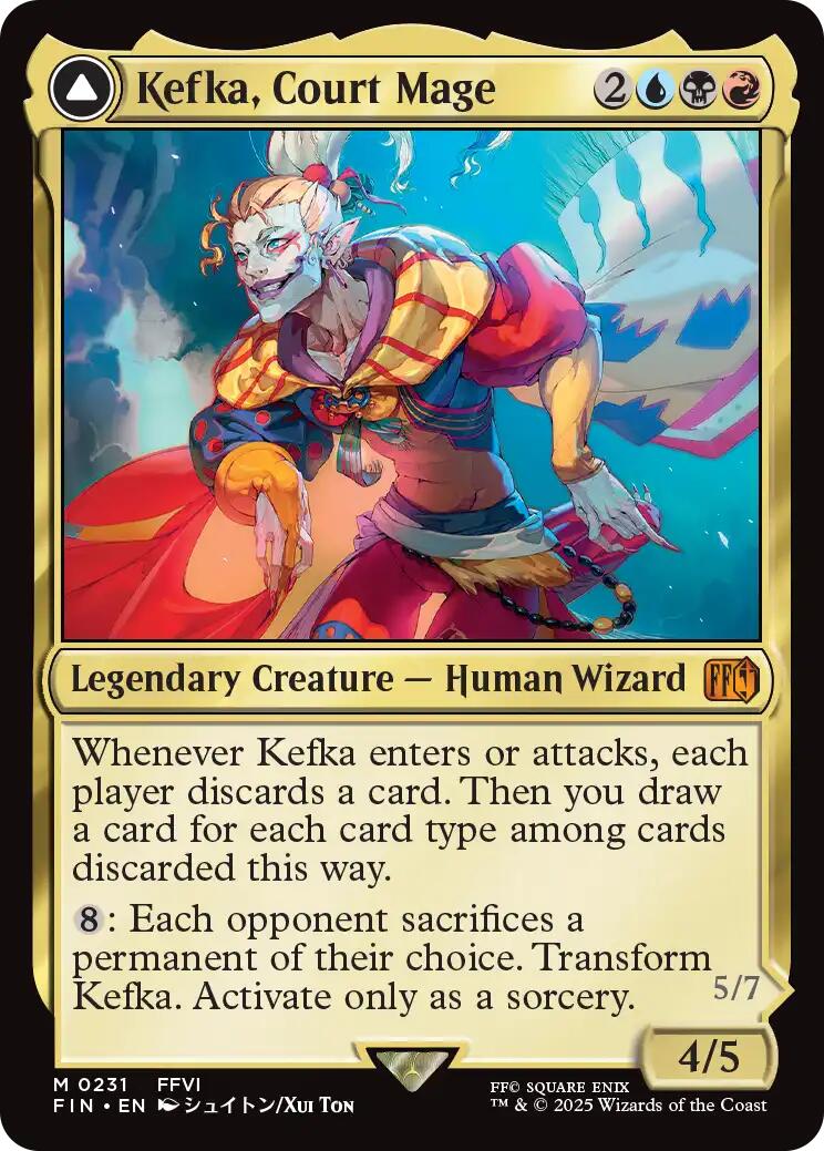 Kefka, Court Mage // Kefka, Ruler of Ruin [FINAL FANTASY] | Exor Games Summserside