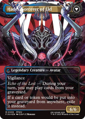Emet-Selch, Unsundered // Hades, Sorcerer of Eld (Borderless) (Surge Foil) [FINAL FANTASY] | Exor Games Summserside