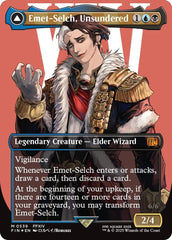 Emet-Selch, Unsundered // Hades, Sorcerer of Eld (Borderless) (Surge Foil) [FINAL FANTASY] | Exor Games Summserside