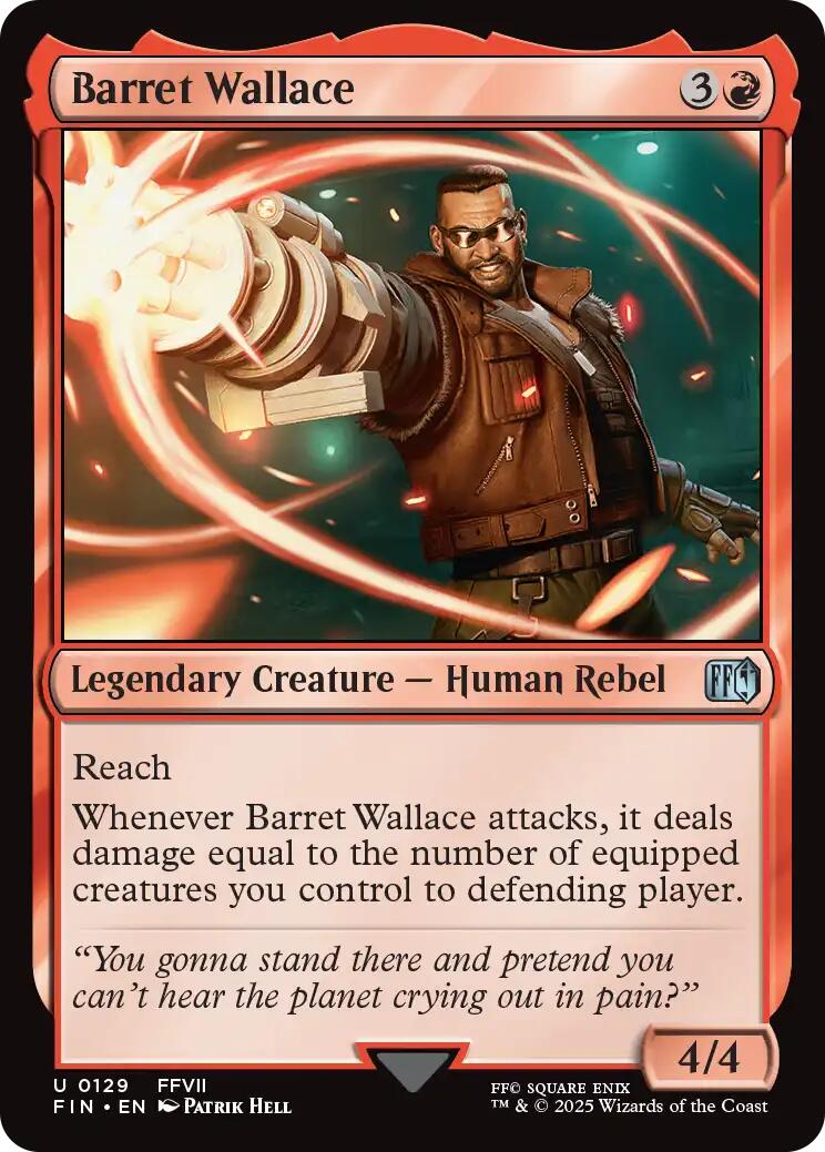 Barret Wallace [FINAL FANTASY] | Exor Games Summserside