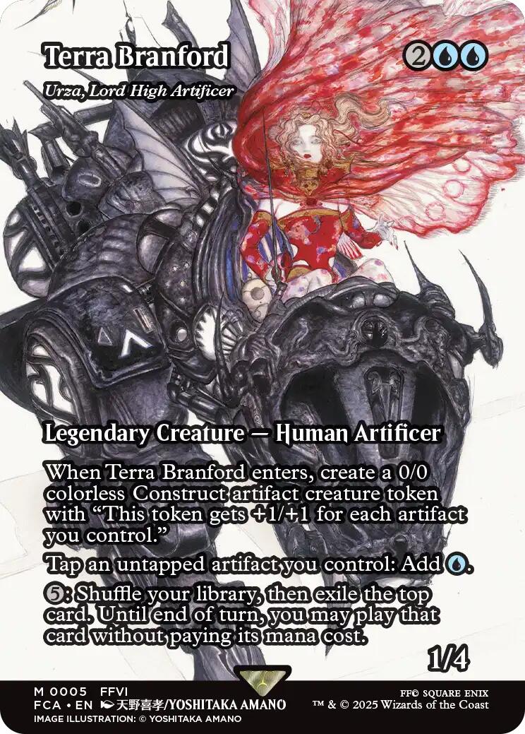 Terra Branford - Urza, Lord High Artificer (Showcase) [FINAL FANTASY : Through the Ages] | Exor Games Summserside