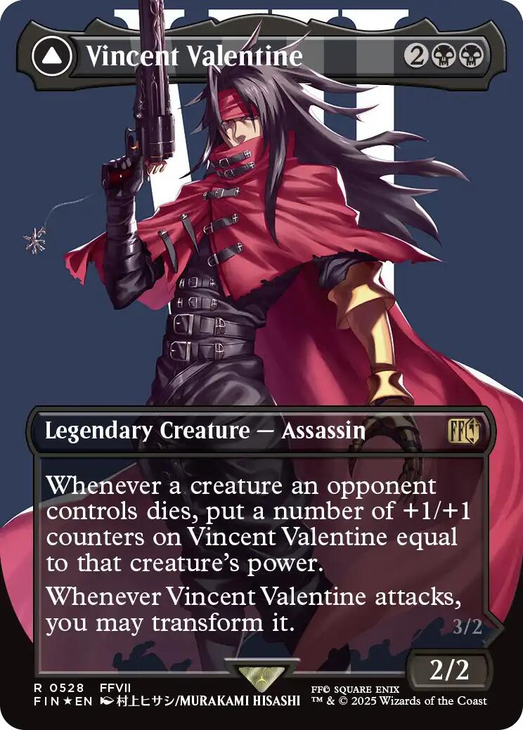 Vincent Valentine // Galian Beast (Borderless) (Surge Foil) [FINAL FANTASY] | Exor Games Summserside