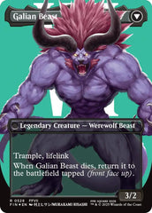 Vincent Valentine // Galian Beast (Borderless) (Surge Foil) [FINAL FANTASY] | Exor Games Summserside