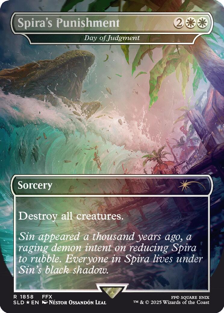 Spira's Punishment - Day of Judgment (Rainbow Foil) [Secret Lair Drop Series] | Exor Games Summserside