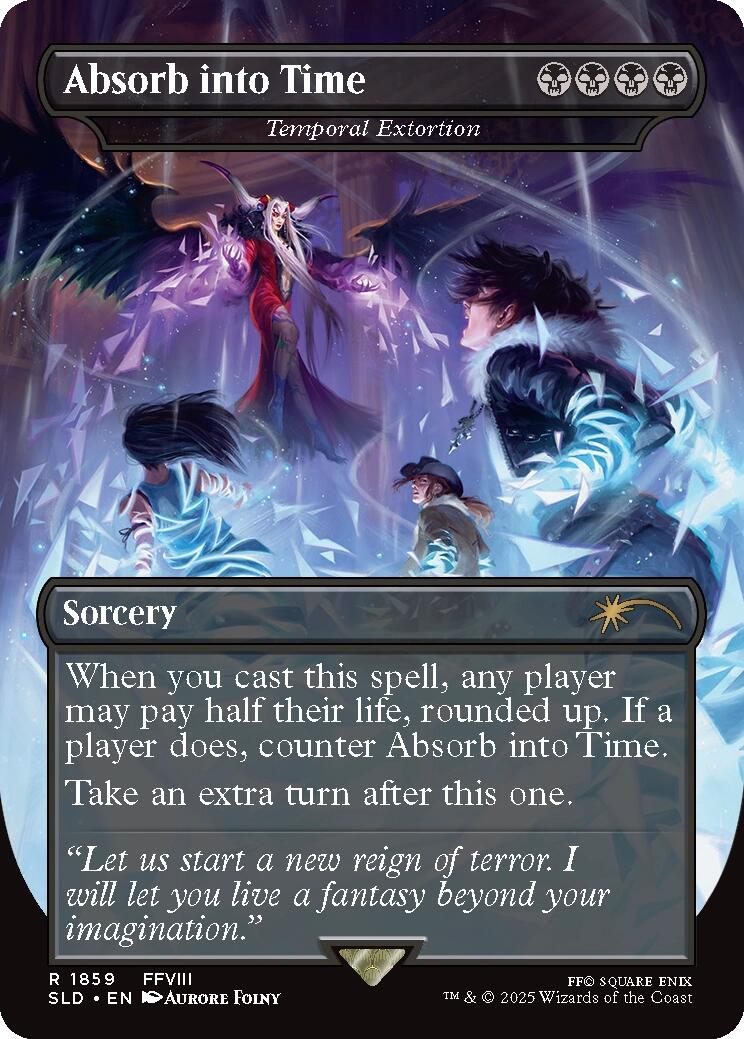 Absorb into Time - Temporal Extortion [Secret Lair Drop Series] | Exor Games Summserside