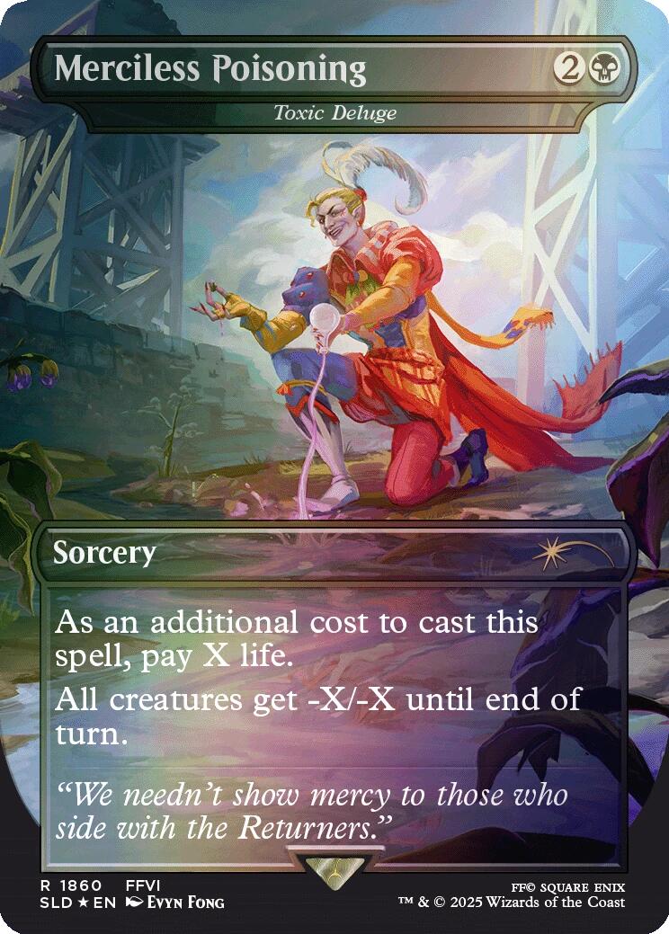 Merciless Poisoning - Toxic Deluge (Rainbow Foil) [Secret Lair Drop Series] | Exor Games Summserside