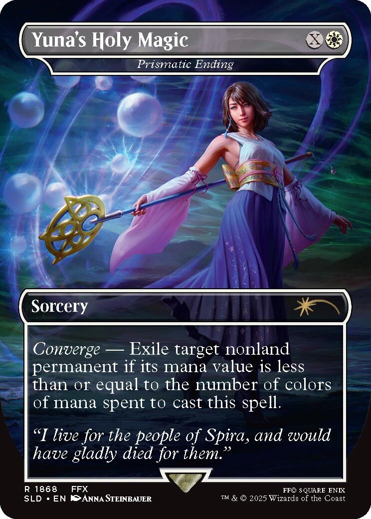 Yuna's Holy Magic - Prismatic Ending [Secret Lair Drop Series] | Exor Games Summserside