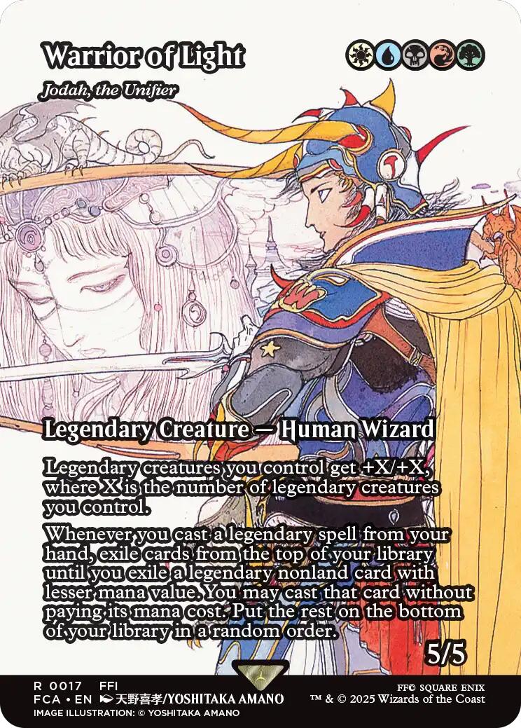 Warrior of Light - Jodah, the Unifier (Showcase) [FINAL FANTASY : Through the Ages] | Exor Games Summserside