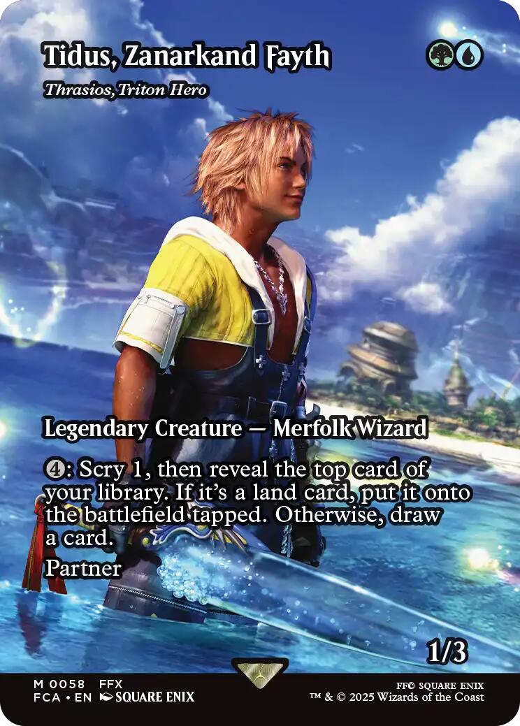 Tidus, Zanarkand Fayth - Thrasios, Triton Hero (Showcase) [FINAL FANTASY : Through the Ages] | Exor Games Summserside