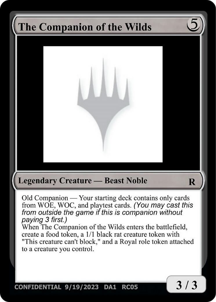 The Companion of the Wilds [Unknown Event] | Exor Games Summserside