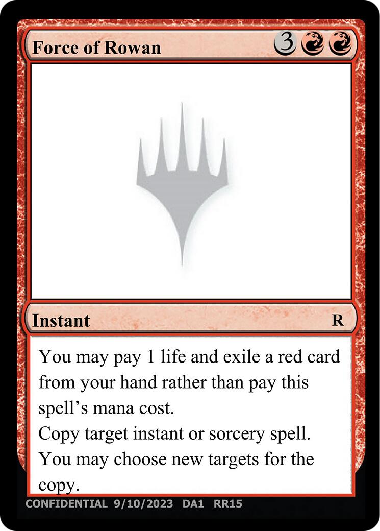 Force of Rowan [Unknown Event] | Exor Games Summserside