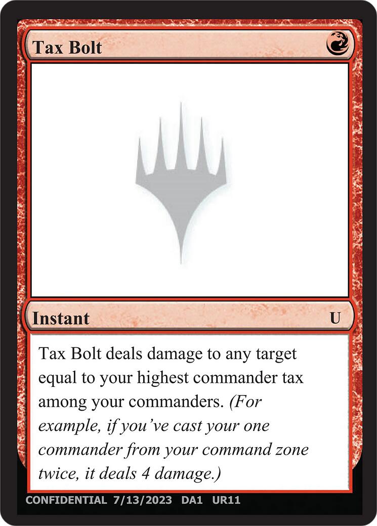 Tax Bolt [Mystery Booster] | Exor Games Summserside