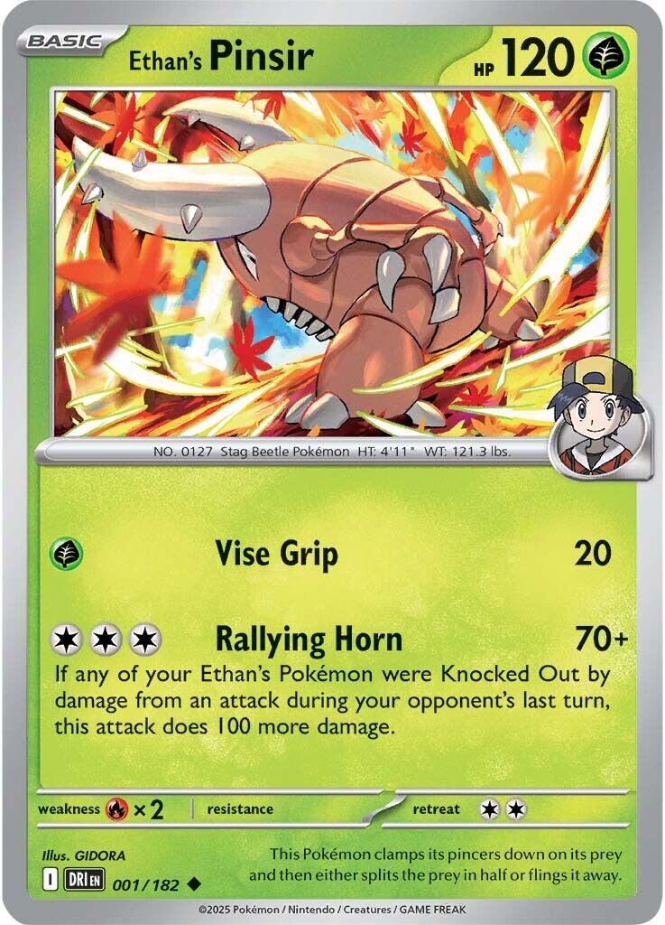 Ethan's Pinsir (001/182) [Scarlet & Violet: Destined Rivals] | Exor Games Summserside