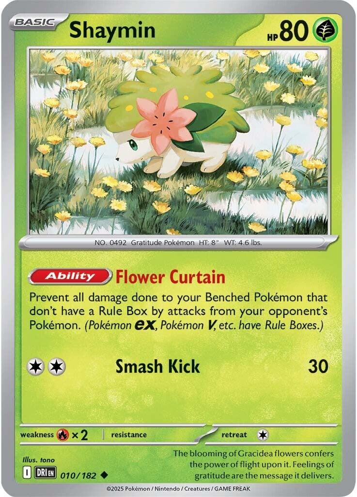 Shaymin (010/182) [Scarlet & Violet: Destined Rivals] | Exor Games Summserside