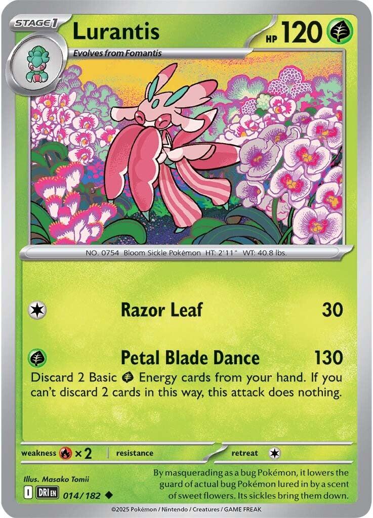 Lurantis (014/182) [Scarlet & Violet: Destined Rivals] | Exor Games Summserside