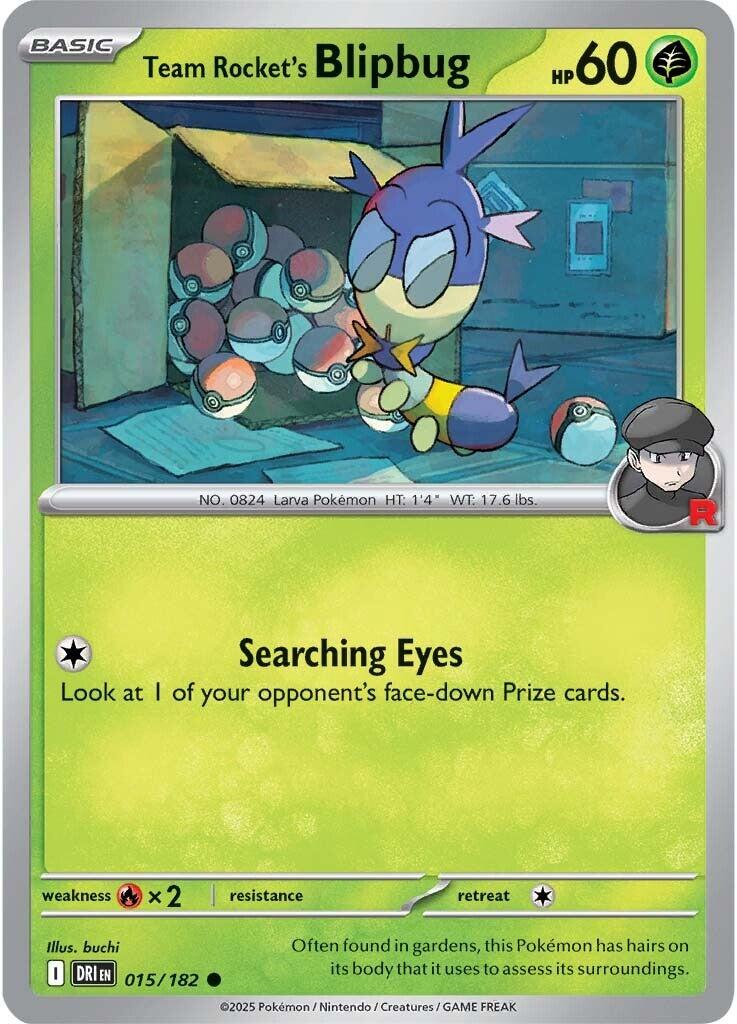 Team Rocket's Blipbug (015/182) [Scarlet & Violet: Destined Rivals] | Exor Games Summserside