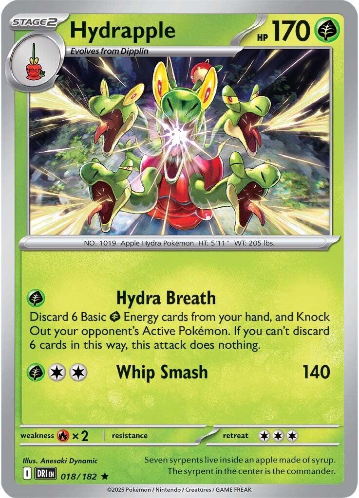 Hydrapple (018/182) [Scarlet & Violet: Destined Rivals] | Exor Games Summserside
