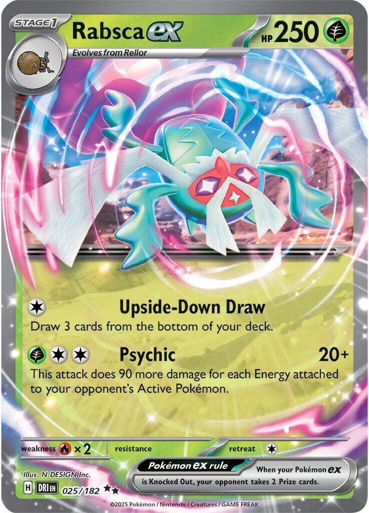 Rabsca ex (025/182) [Scarlet & Violet: Destined Rivals] | Exor Games Summserside