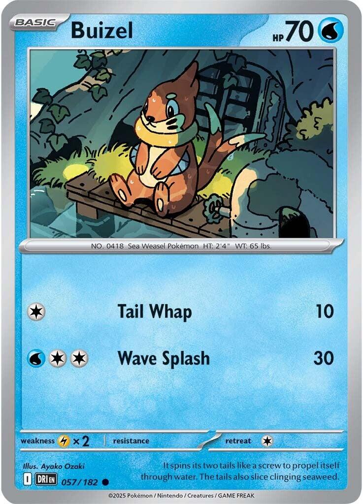Buizel (057/182) [Scarlet & Violet: Destined Rivals] | Exor Games Summserside