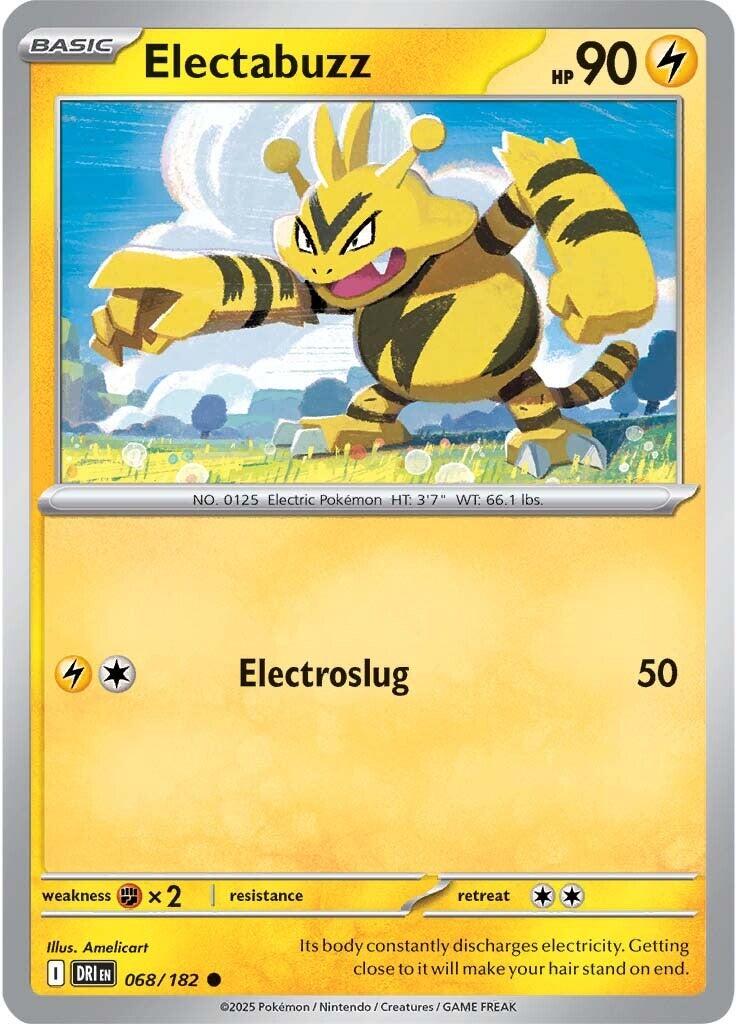 Electabuzz (068/182) [Scarlet & Violet: Destined Rivals] | Exor Games Summserside