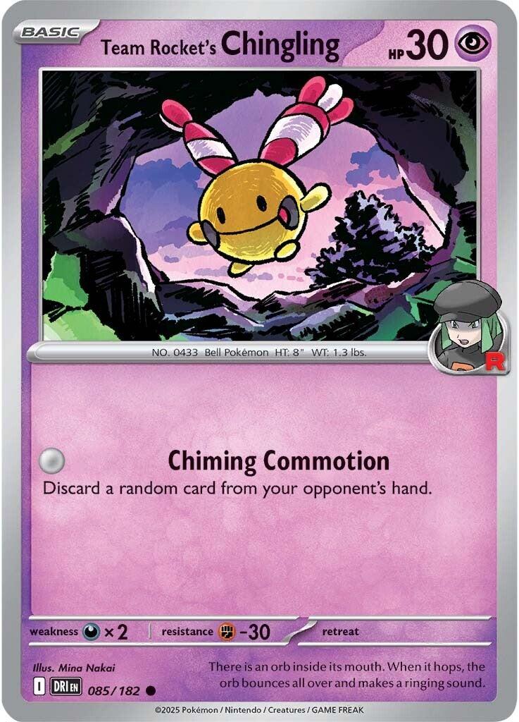 Team Rocket's Chingling (085/182) [Scarlet & Violet: Destined Rivals] | Exor Games Summserside