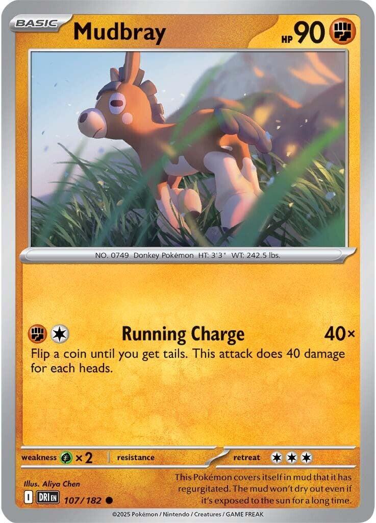 Mudbray (107/182) [Scarlet & Violet: Destined Rivals] | Exor Games Summserside