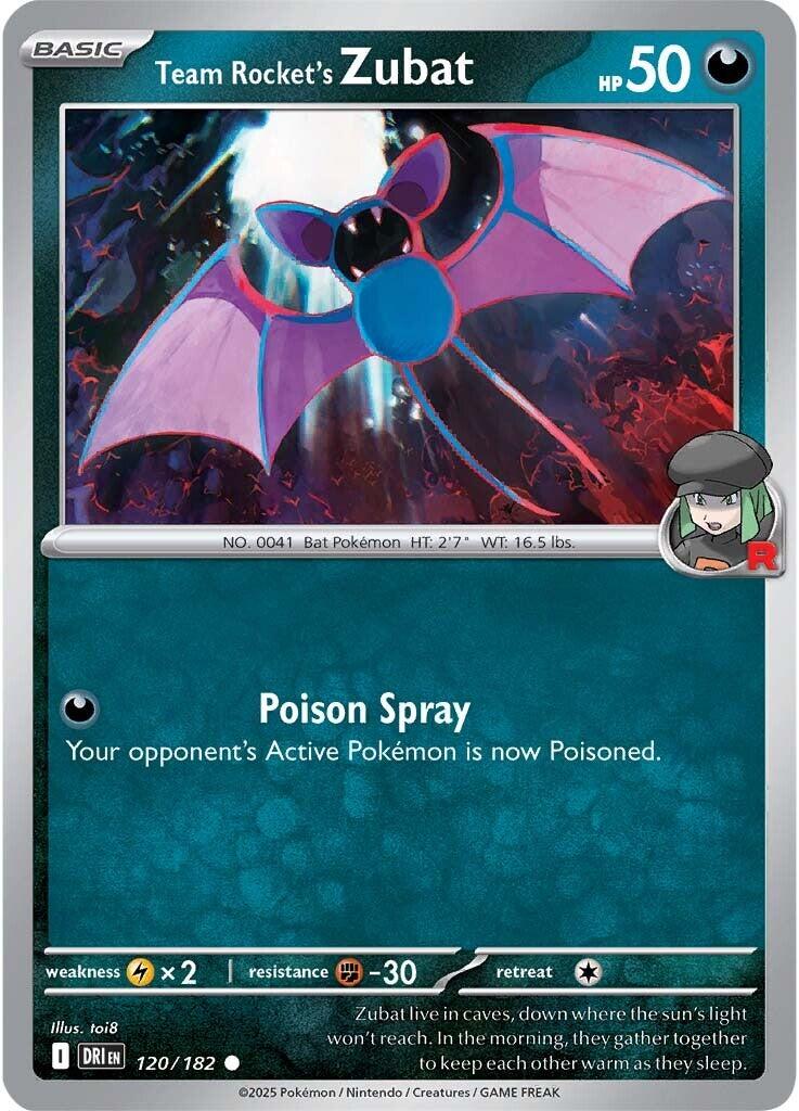 Team Rocket's Zubat (120/182) [Scarlet & Violet: Destined Rivals] | Exor Games Summserside