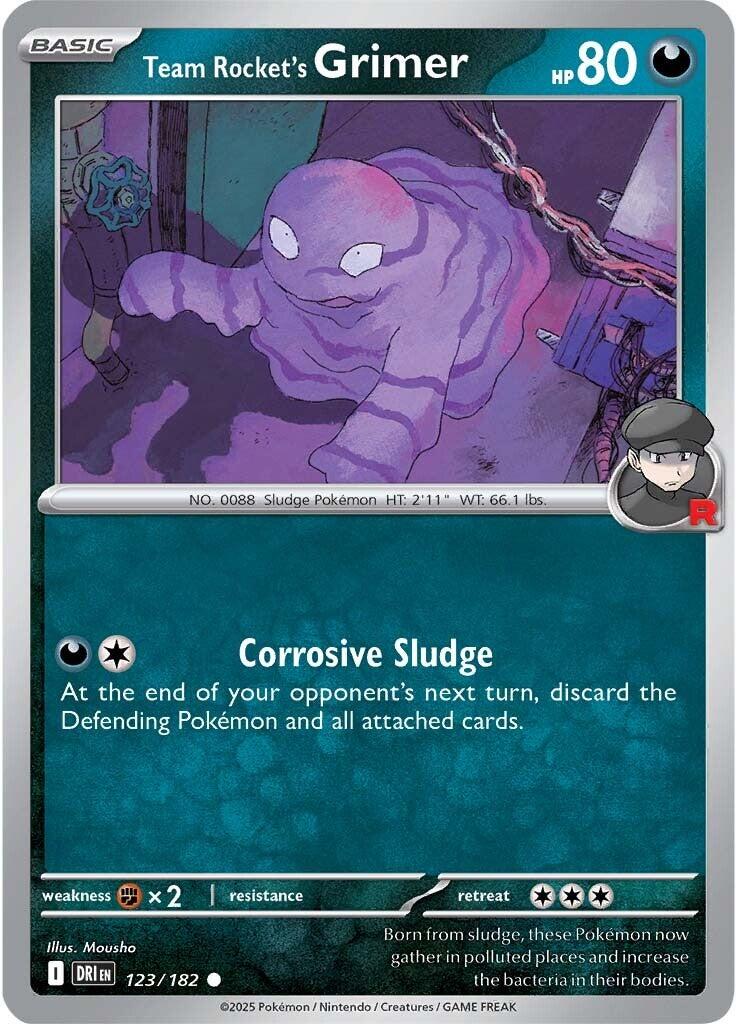 Team Rocket's Grimer (123/182) [Scarlet & Violet: Destined Rivals] | Exor Games Summserside