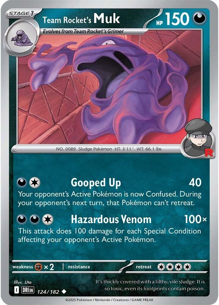 Team Rocket's Muk (124/182) [Scarlet & Violet: Destined Rivals] | Exor Games Summserside