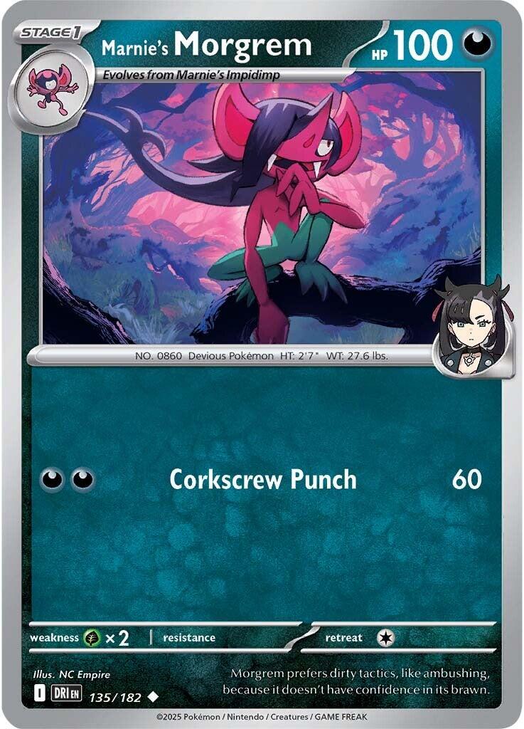 Marnie's Morgrem (135/182) [Scarlet & Violet: Destined Rivals] | Exor Games Summserside