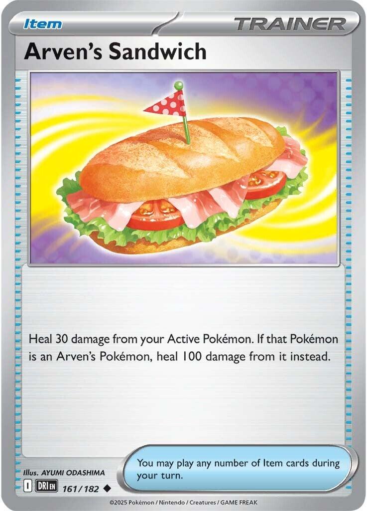 Arven's Sandwich (161/182) [Scarlet & Violet: Destined Rivals] | Exor Games Summserside