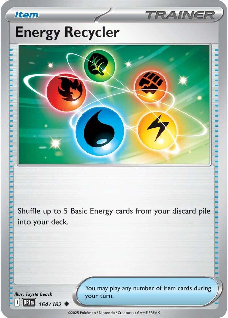 Energy Recycler (164/182) [Scarlet & Violet: Destined Rivals] | Exor Games Summserside