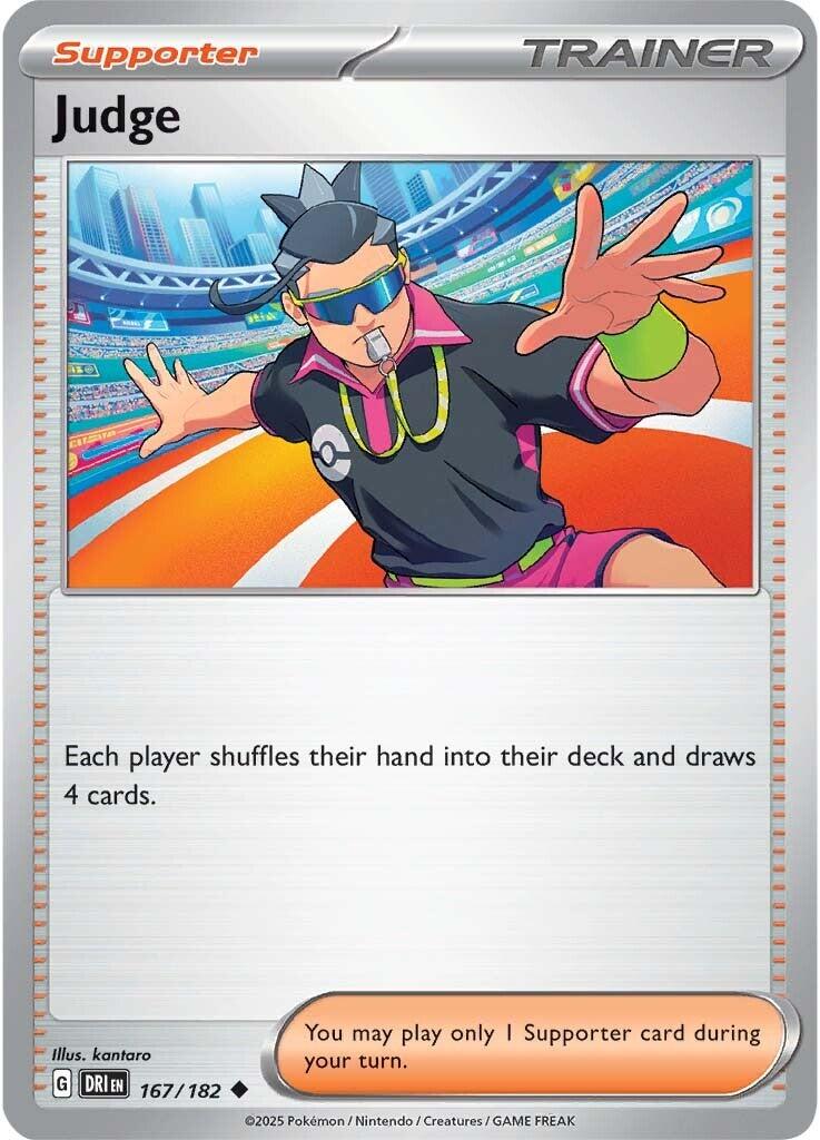 Judge (167/182) [Scarlet & Violet: Destined Rivals] | Exor Games Summserside