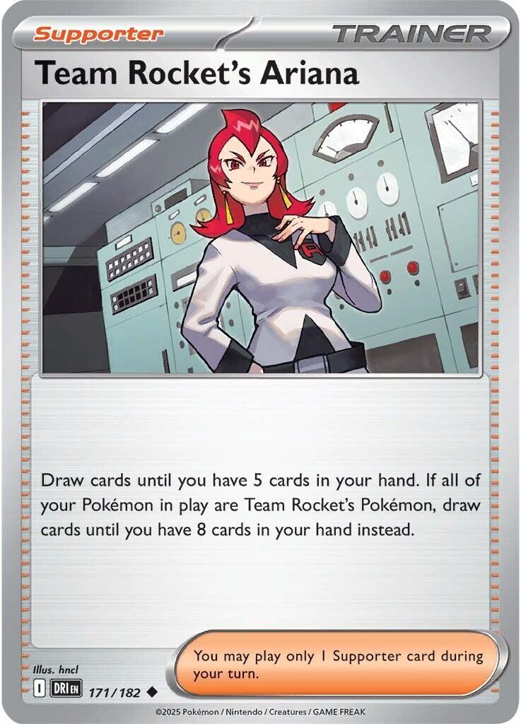 Team Rocket's Ariana (171/182) [Scarlet & Violet: Destined Rivals] | Exor Games Summserside