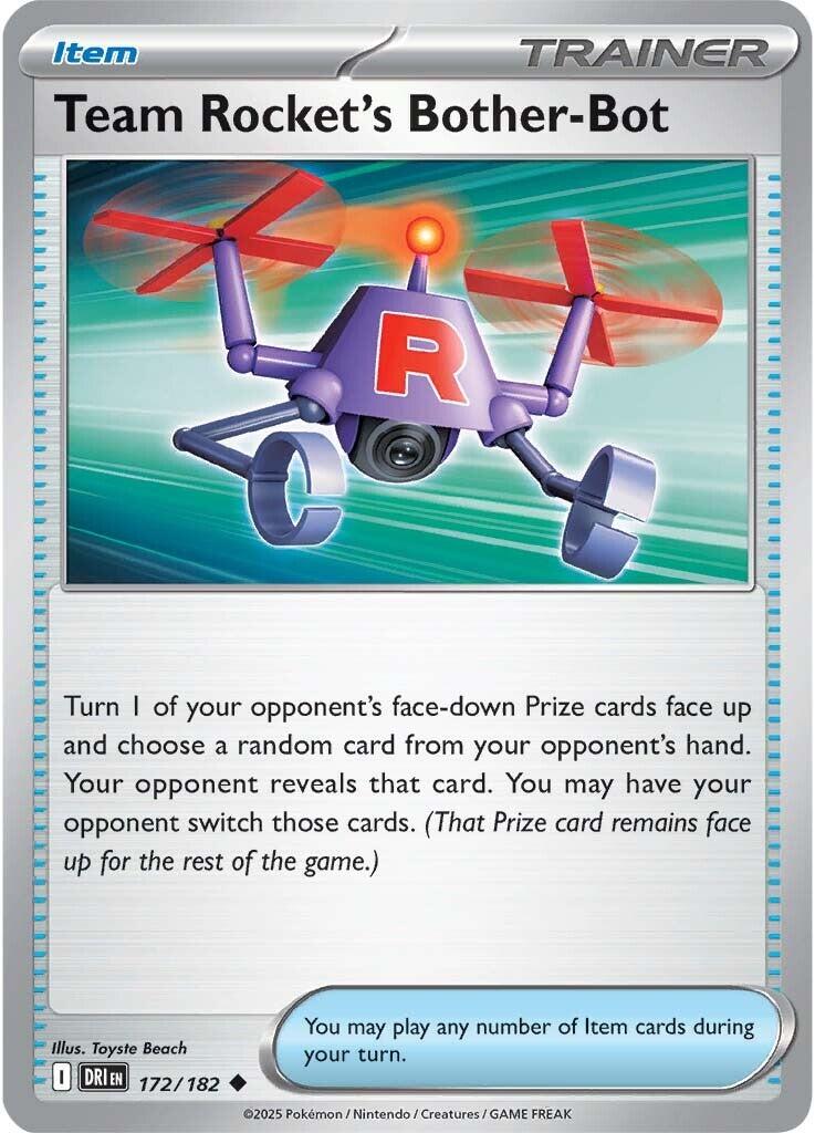 Team Rocket's Bother-Bot (172/182) [Scarlet & Violet: Destined Rivals] | Exor Games Summserside