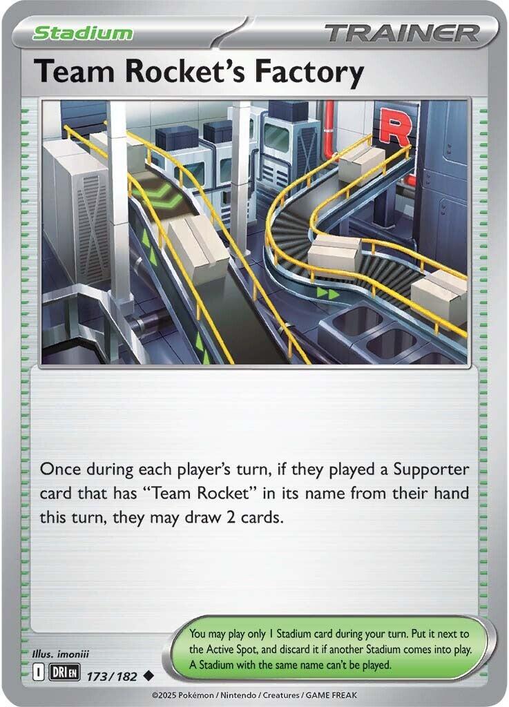 Team Rocket's Factory (173/182) [Scarlet & Violet: Destined Rivals] | Exor Games Summserside