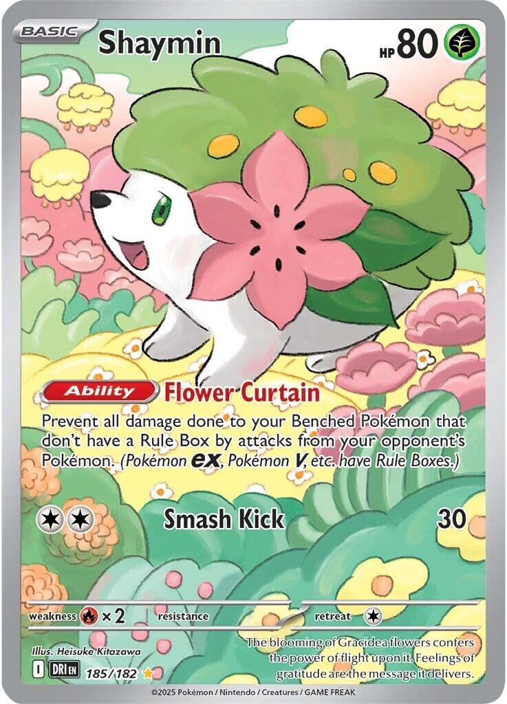 Shaymin (185/182) [Scarlet & Violet: Destined Rivals] | Exor Games Summserside